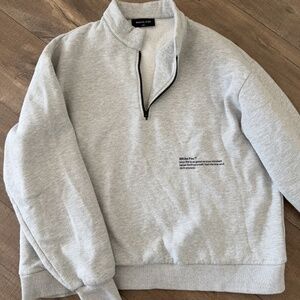 White Fox Quarter Zip